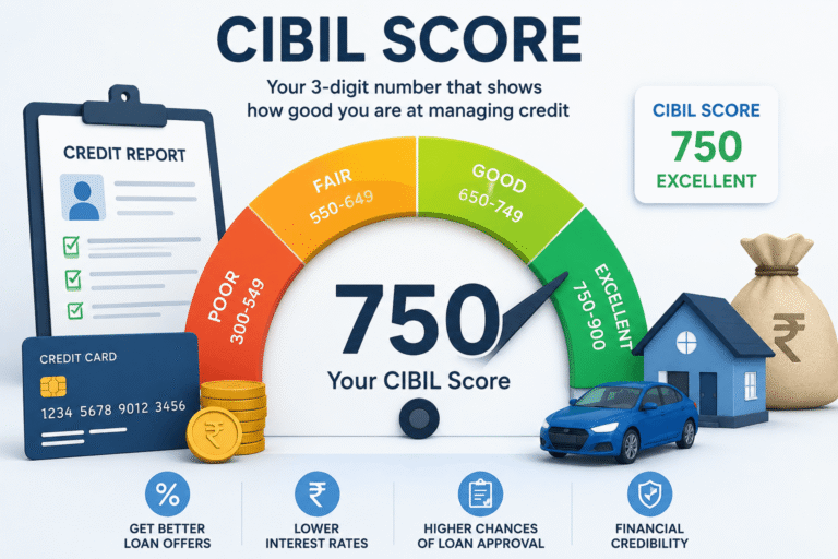 CIBIL score India 2026 how to improve fast home loan impact